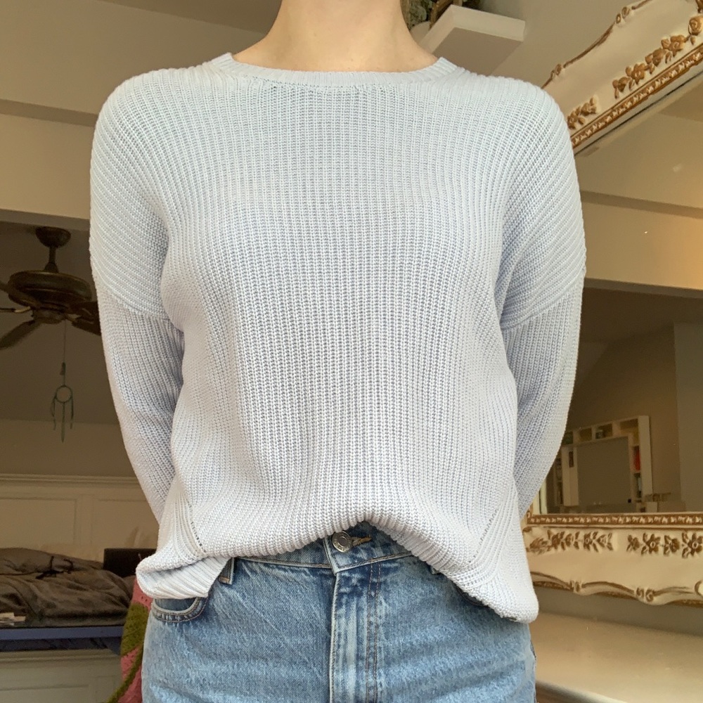 Blue Hollister Knit Sweater